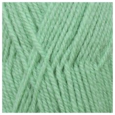Пряжа из Троицка Подмосковная (50%шерсть, 50%акрил) (0057 светлый салат) 10 мотков Троицкая камвольная фабрика