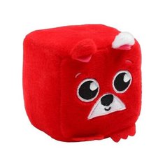Развивающая игрушка, мягкий кубик «Собачка», с погремушкой, в сумочке