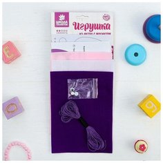 Игрушка из фетра с магнитами, набор для создания "Совушка" Школа талантов