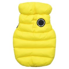 Жилет для собак PUPPIA утеплённый "Ultra Light Vest B", жёлтый, XXL (Южная Корея)