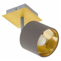 Спот Eglo ПРОМО, 1х10W, золото, размеры (мм)-110x110, плафон - золото, капучино