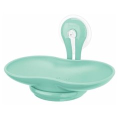 Мыльница Loop на присоске цвет мятный 5827667 Koziol