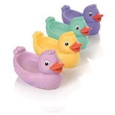 Игрушка для ванной Огонек Уточка-мыльница, 9*9*24 см (1420) Огонёк