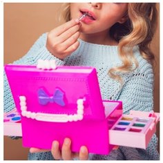 Детская декоративная косметика Ange Like Me,линия BARBIE.Набор СУНДУЧОК