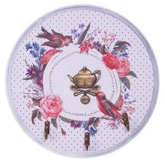 Ключница Панно с крючками, 209488, 22.5*2*22.5 см. РЕМЕКО