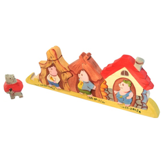 Пазл Сказки дерева Три поросенка (08010)