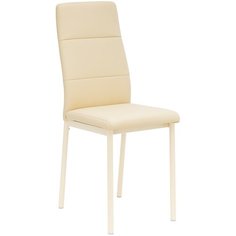 Стул Leset Берг металл Кремовый, экокожа Кремовая