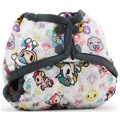 Kanga Care подгузники Snap Cover Newborn (2-7 кг) 1 шт., tokiBambino/Castle