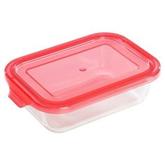 Стеклянный контейнер с крышкой 650 мл Limpido Mallony прямоугольный