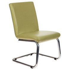 Стул Бюрократ CH-250-V, металл/искусственная кожа, цвет: зеленый