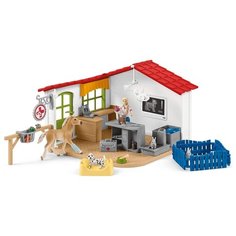 Игровой набор Schleich Ветеринарная клиника с домашними животными (42502)