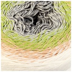 Пряжа "Flowers" 55% хлопок, 45% полиакрил 1000м/250гр (274 разноцветный) 4594259 Yarn Art