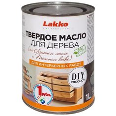 Масло-воск Lakko L4, орех, 1 л