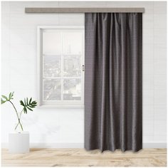 Портьеры Witerra Пунто на ленте 275 см 1шт фиолетовый