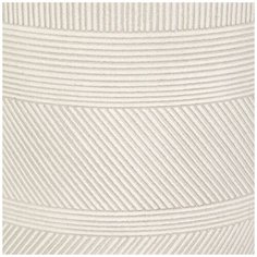 WSTRIP30-AW Кашпо Страйп Круглое с Подставкой, файберстоун, слоновая кость, D30 H53 cm Idealist