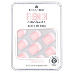 Накладные ногти Essence French Manicure Click & Go Nails т.01