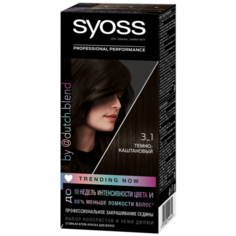 Syoss Color Стойкая крем-краска для волос, 3-1 темно-каштановый