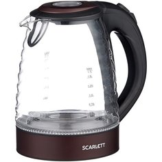 Чайник Scarlett SC-EK27G97, коричневый