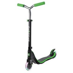 Городской самокат GLOBBER Flow 125 Lights, зеленый