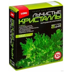 Набор для исследований LORI Лучистые кристаллы зеленый