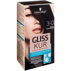 Gliss Kur Уход & Увлажнение, 3-0 чёрно-каштановый