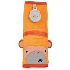 Trunki Накладка-чехол Обезьянка для ремня безопасности оранжевый