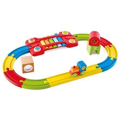 Hape Игровой набор Сенсорная музыкальная железная дорога, E3822