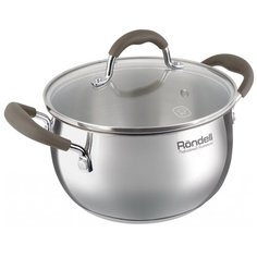 Кастрюля Rondell Konzept, 3.3 л, стальной