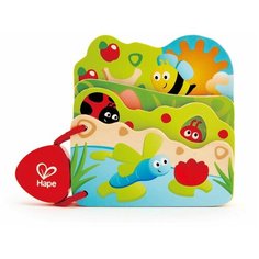 Развивающая игрушка Hape Книжка-игрушка Природа