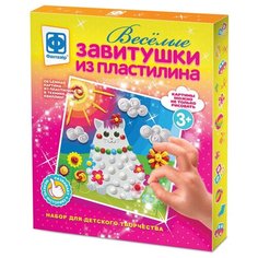 Пластилин Фантазёр Веселые завитушки из пластилина - Набор №1 (447101)