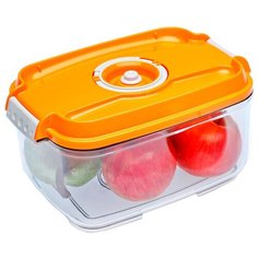 STATUS Контейнер вакуумный VAC-REC-20, 15.5x22.5 см, orange