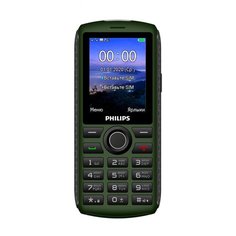 Телефон Philips Xenium E218, темно-зеленый