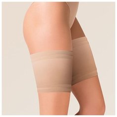 Бандалетки Gabriella Satin thigh band, размер 5/6, beige (бежевый)