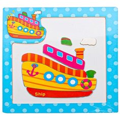 Пазл Рыжий кот Пароходик (ИД-9995), 7 дет.