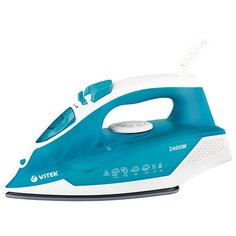Утюг VITEK VT-8307 голубой/белый