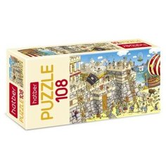 Пазл Hatber Осада крепости (108ПЗ4-22151), 108 дет.