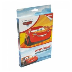 Пластилин LORI Картина из пластилина Disney Молния Маккуин (Пкд-017)