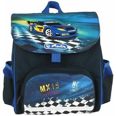 Herlitz Ранец Mini softbag Super Racer, синий