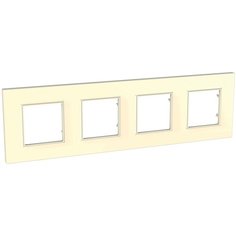 Рамка 4п Schneider ElectricMGU2.708.25 UNICA