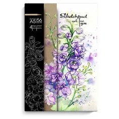 Альбом Феникс Цветы 21 х 14.5 см, , 56 л.
