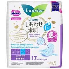 Laurier прокладки F дневные супертонкие с крылышками 25 см, 5 капель, 17 шт.