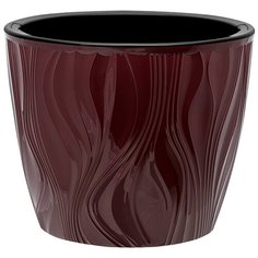 Кашпо BMC Венеция 17,5х14,4 см бордо