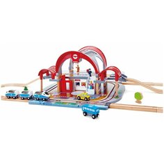 Hape Игровой набор Станция Гранд Сити, E3725
