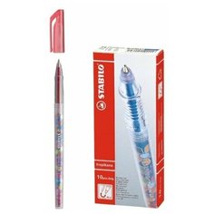 Набор ручек шариковых STABILO TROPIKANA 838 F, цвет красный, 10 шт