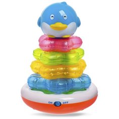 ZABIAKA Пирамидка музыкальная "Пингвин", световые и звуковые эффекты, №SL-01790 3613854