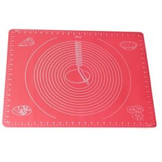 Коврик силиконовый 50*40 см для раскатки теста и выпечки Kamille