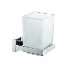 Стакан для зубных щеток Milardo Bering BE051MI, хром