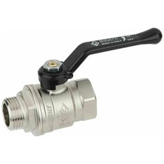 Кран шаровой Bugatti 1/2" НB (рычаг из алюминия) серия Oregon