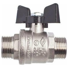 Кран шаровой Bugatti 3/4" НН (бабочка) серия Oregon