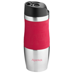 Термокружка Alpenkok AK-04004A, 0.4 л бордовая